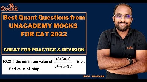 Advance Level Questions for CAT 2022  - 2 I 90 days to CAT 2022 I Quantitative Aptitude Preparation