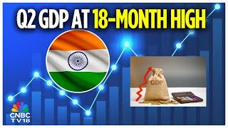 Crescimento do PIB do segundo trimestre em 8,2%, o mais rápido em 18 meses | PIB da Índia | Cresc...