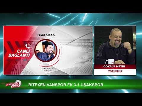 Bitexen Vanspor FK 3 - 1 Uşakspor |  Bitexen Vanspor FK Başkanı Feyat KIYAK  Telefon Bağlantısı
