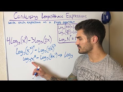 Condensing Logarithmic Expressions