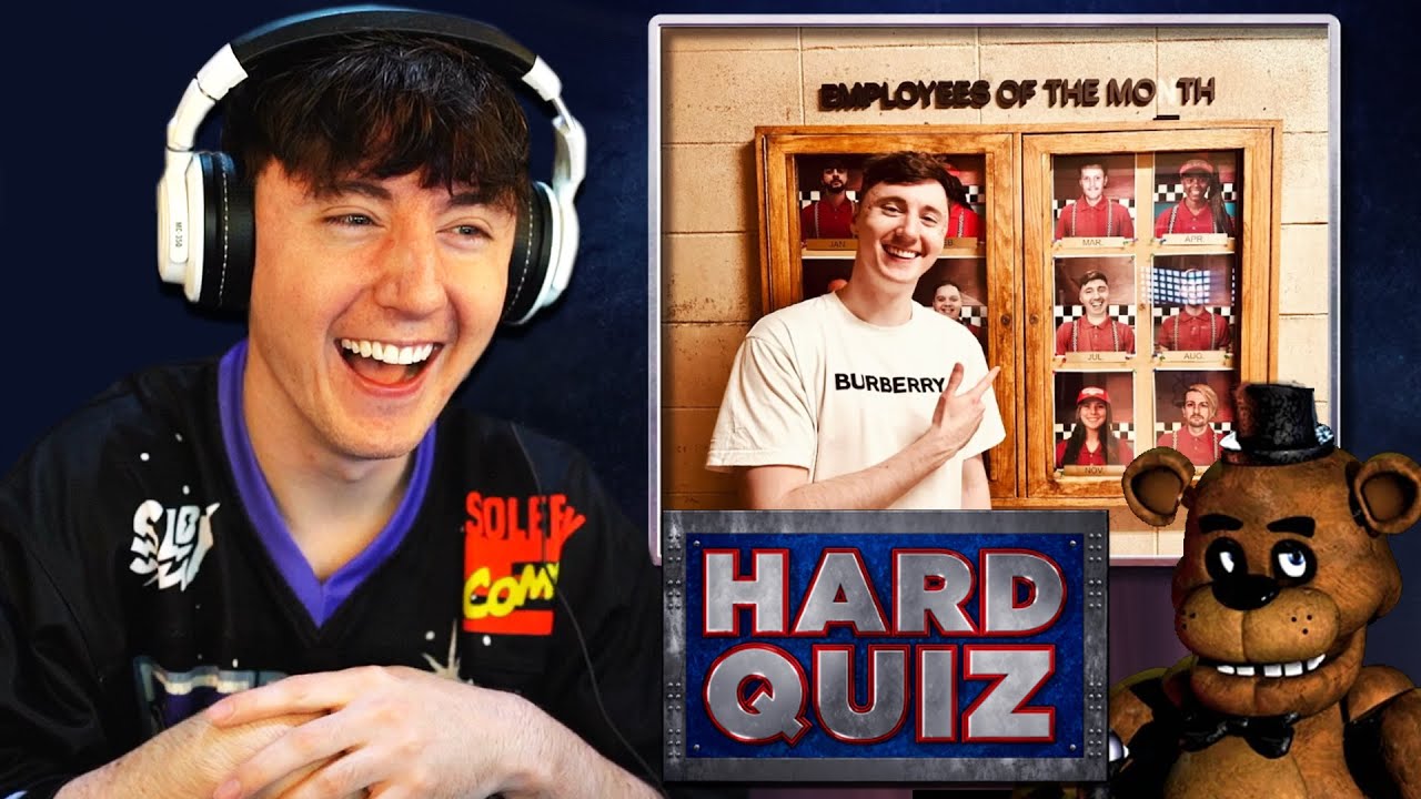 I WAS A FNAF QUESTION IN A GAME SHOW