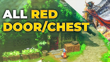 Dragon Quest I HD-2D - Thief Key - All Red Door & Chest Locations (100% Guide)
