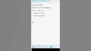 JAVA | Number Pyramid Pattern | #javapattern #javaprogramming #java #programming