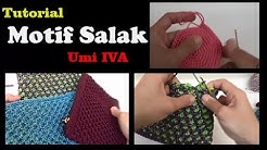 Tutorial Merajut Motif Salak - Durasi: 23.07. 