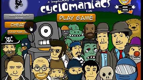 cyclomaniacs cheat codes and what they do