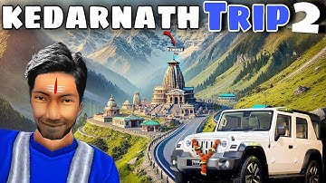 BUS SIMULATOR INDONESIA 🏔️😲 Kedarnath Temple Trip 2!!