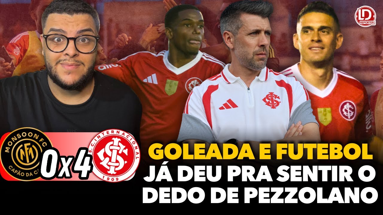 🔴 MONSOON 0x4 INTER: BORRÉ FAZ DOIS, INTER GOLEIA E JÁ DEU PRA VER O DEDO DE PEZZOLANO NO TIME