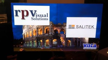 Orion OPM4250 in 2X2 with Vista Spyder Processor at Native Resolution of 1,706X960 Intro