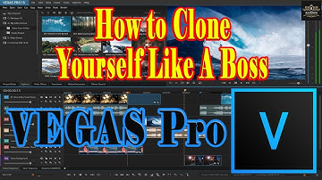 How to Clone Yourself Like A Boss | Vegas Pro Tutorial | #vegaspro #tutorial
