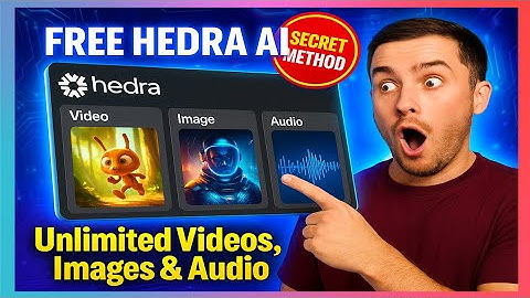 How to Use Hedra AI for FREE & Unlimited - Create Videos, Images & Audio Easily