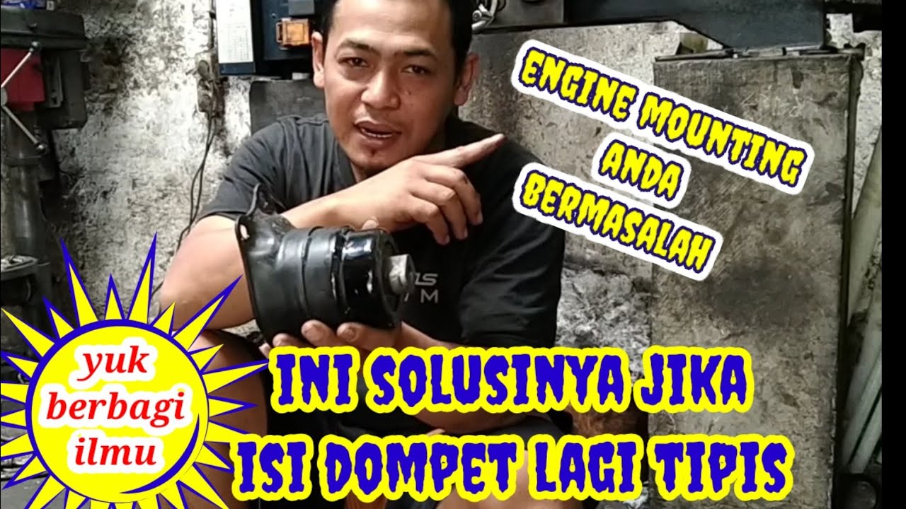 Cara perbaikan engine mounting engine mounting Mobilio/Brio Evan