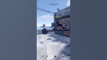 Friend attempts to fly a minicopter for the first time... #rust #rustgame #shorts #funy  #gaming
