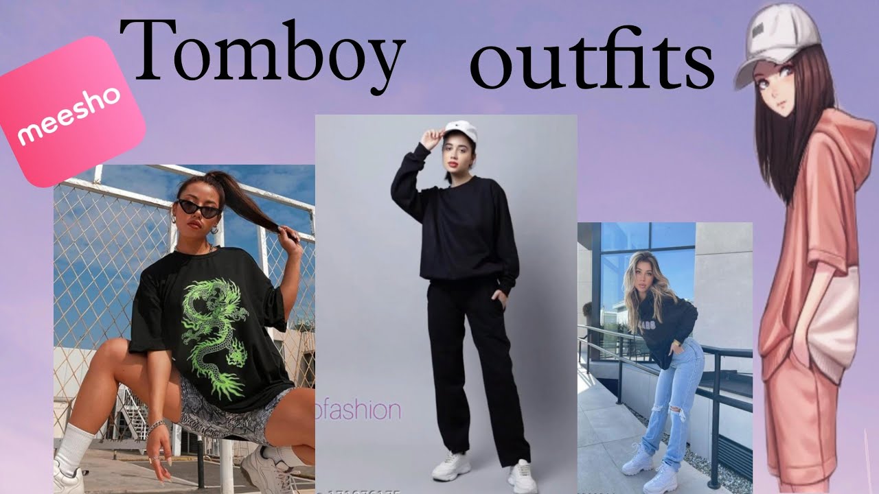 Tomboy outfits from Meesho🖤🔥#tomboy #styles #meesho #shorts - YouTube