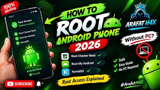 Root Android Phone 2026 🔥 | Root Without PC? | Root Checker & KernelSU | Bangla screenshot 4