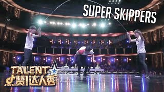 Don&#39;t Skip This! HARDEST Jump-Rope Tricks | China&#39;s Got Talent 中国达人秀