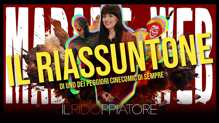 Il RIASSUNTONE infuriato di MADAME WEB (un INCUBO) #ilridoppiatore