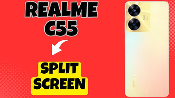 Realme C55 Split Screen How to use multi screen | How to enable Multi screen or Split Screen