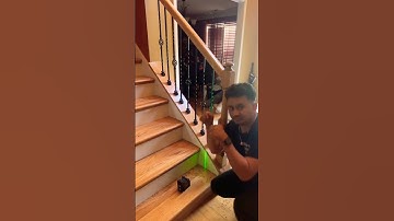 change of balusters #ricardofloors #shortyoutube