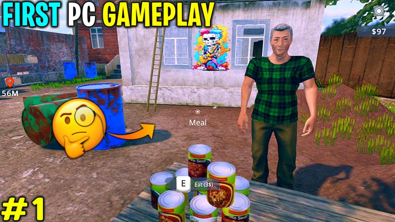 MY FIRST GAMEPLAY ON PC 🤩 || ROCK STAR LIFE SIMULATOR || KD FIRE OFFICIAL
