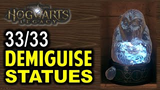 All Demiguise Statues Locations in Hogwarts Legacy