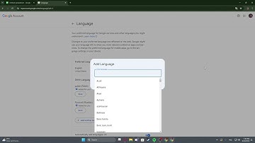 How to Change Language in Google Sheets | Set Language Preferences