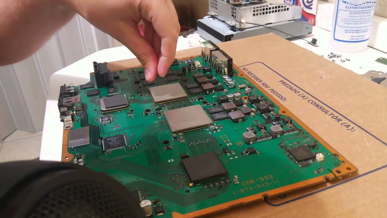 Como resolver Ylod do PS3 - Reflow