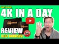 4K In A Day Review - 🛑 STOP 🛑 The Truth Revealed In This 📽 4K In A Day REVIEW 👈