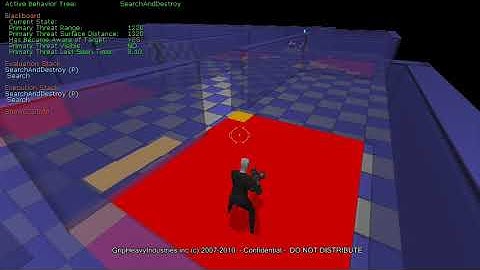 TargetTracking2 using GRIP Behaviour Tree System