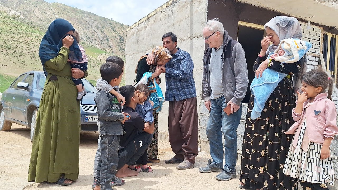 Rain of tears Najma and moments of bitter farewell to father mother and Akram