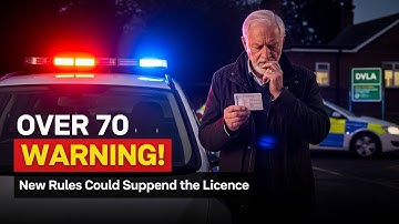 🔥 Driving After 70? New UK Rules Could Suspend Your Licence!