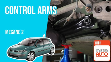 How to replace the control arms Megane mk2 🚗