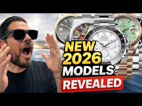 MY PICKS! NEW ROLEX & PATEK MODELS 2026 WATCHES & WONDERS