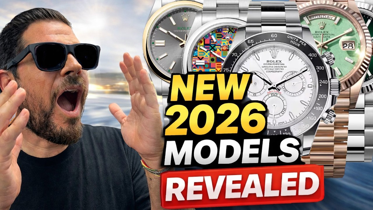 MY PICKS! NEW ROLEX & PATEK MODELS 2026 WATCHES & WONDERS - YouTube - Watch Eric