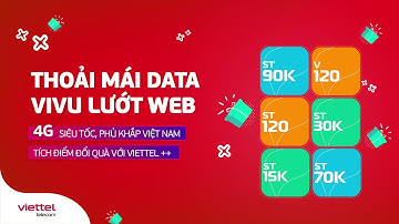 THOẢI MÁI DATA, VIVU LƯỚT WEB