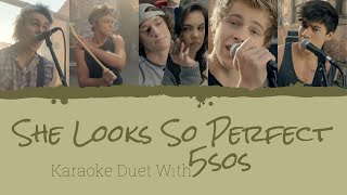 5SOS 'She Looks So Perfect' Karaoke Duet With 5SOS