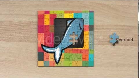 Jigsaw Puzzle Logo Reveal After Effects Template