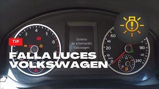 Volkswagen light failure solution ECONOMIC just by changing one bulb.
