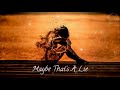 Jay Aliyev - Maybe That’s A Lie (Music Video/Visualizer)