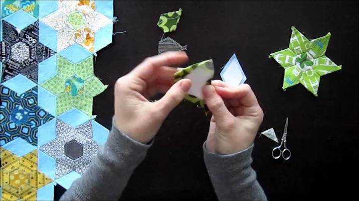 English Paper Piecing - Star Blossoms