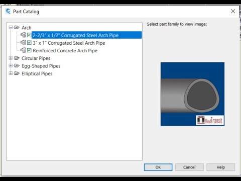 Arch Pipes Pipe Network Catalog