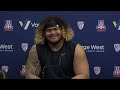 Arizona Football Press Conference - Noah Fifita & Jonah Savaiinaea