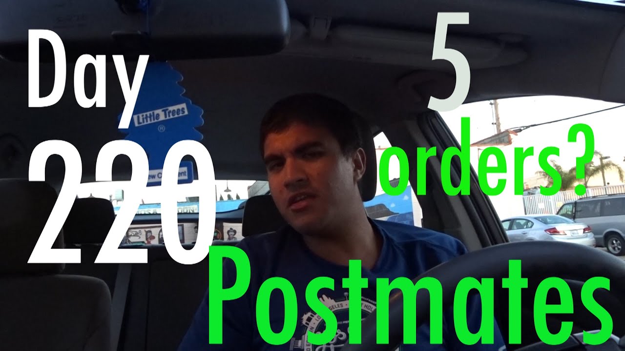 5 Postmates on Monday, Is it worth it? - YouTube
