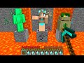 ONLY ONE can be SAVED EMERALD MAN or GIRL or MONEY in Minecraft !!!