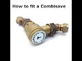 How to save water and gas if you have a Combi boiler. Fit a CombiSave.