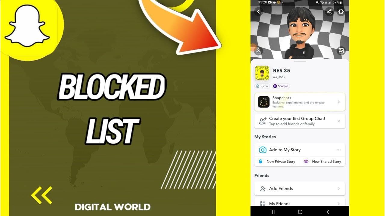 how-to-find-the-blocked-list-on-snapchat-app-youtube