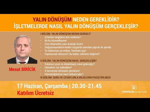 Video: Dönüşüm Haritalaması nedir?