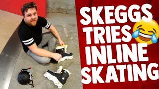 THIS DIDNT GO TO PLAN... | Inline Skating Steve Swain vs Phil Skeggs