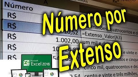 📈 Como escrever um número por extenso no Excel | Curso Excel Grátis | Aula Extra Excel