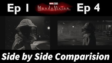 WandaVision 1x02 & 1x04 | Beekeeper Scene Side by Side Comparison | Marvel Scenes