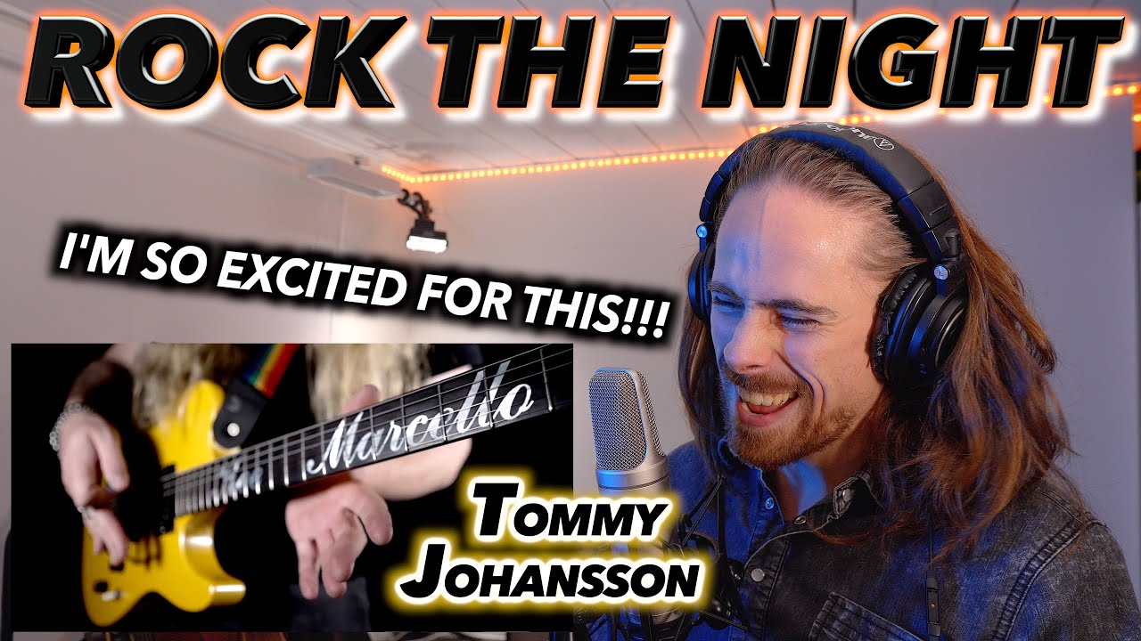 Tommy Johansson - Rock The Night (Europe cover) FIRST REACTION! (I'M SO EXCITED FOR THIS!!!)